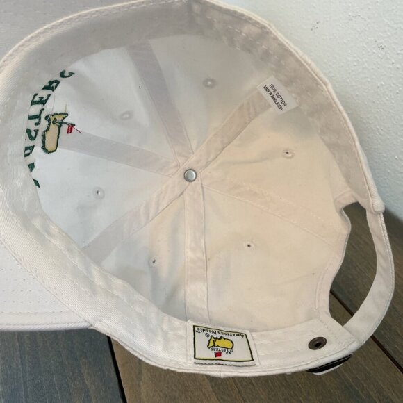 Masters 2015 White Golf Hat Tan American Needle Jordan Spieth Cap (HT1) - Picture 6 of 7